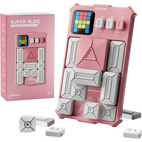 Умная головоломка GiiKER Super Slide Pink (JKHRD002/6971421890256)