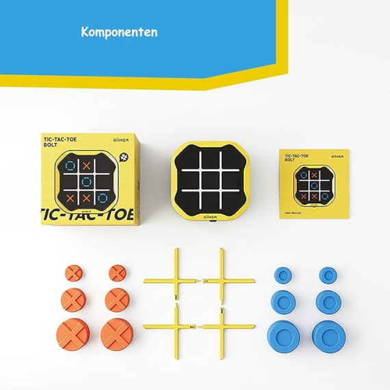 Умная игра GiiKER Tic-Tac-Toe Bolt (JK-JZQ-JK/6971421890393)