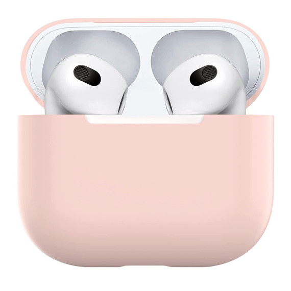 Силиконовый чехол EGGO для AirPods 4 - pink sand