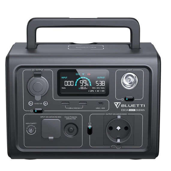 BLUETTI EB3A Portable Power Station (PB930784)