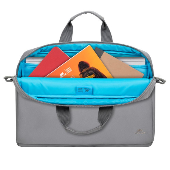 Сумка для ноутбука 15" Rivacase Ulsan 8235 Gray