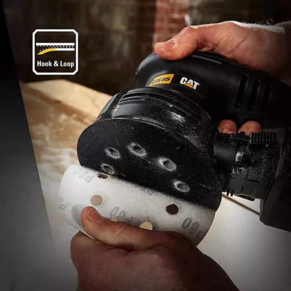 Эксцентриковая шлифовальная машина сетевая CAT DX46