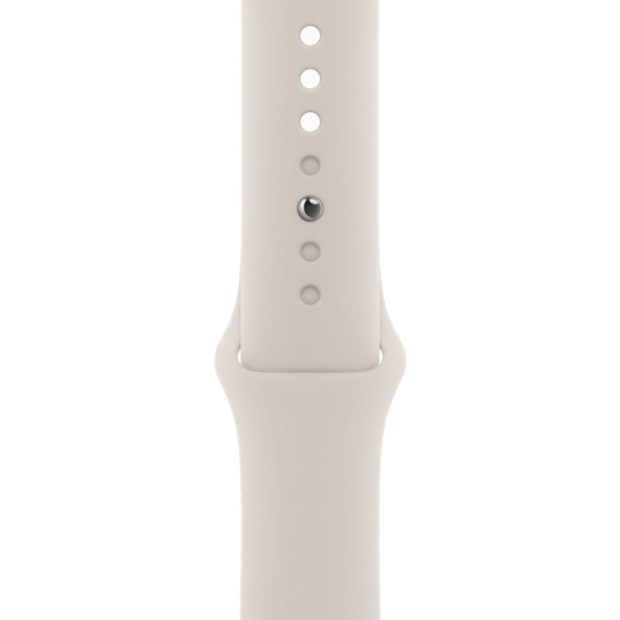 Apple Watch SE 2 GPS 44mm Starlight Aluminium Case with Starlight Sport Band M/L (MRE53)