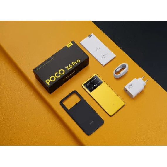 Xiaomi Poco X6 Pro 8/256GB Yellow EU