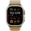 Apple Watch Ultra 2 GPS + Cellular 49mm Natural Titan. Case w. Tan Alpine Loop - Medium (MX4F3)