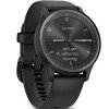 Garmin Vivomove Sport Black Case and S. Band w. Slate Accents (010-02566-00)