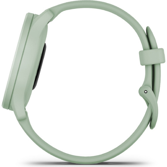 Garmin Vivomove Sport Cool Mint Case and S. Band w. Silver Accents (010-02566-03)