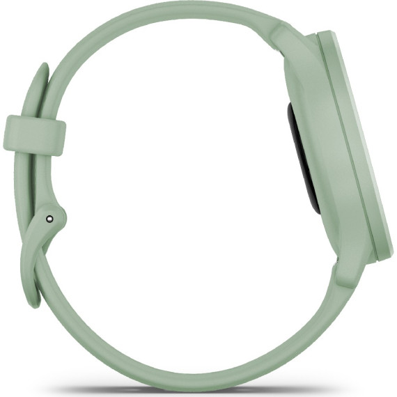 Garmin Vivomove Sport Cool Mint Case and S. Band w. Silver Accents (010-02566-03)