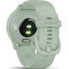 Garmin Vivomove Sport Cool Mint Case and S. Band w. Silver Accents (010-02566-03)