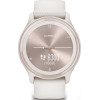 Garmin Vivomove Sport Ivory Case and S. Band w. P. Gold Accents (010-02566-01)