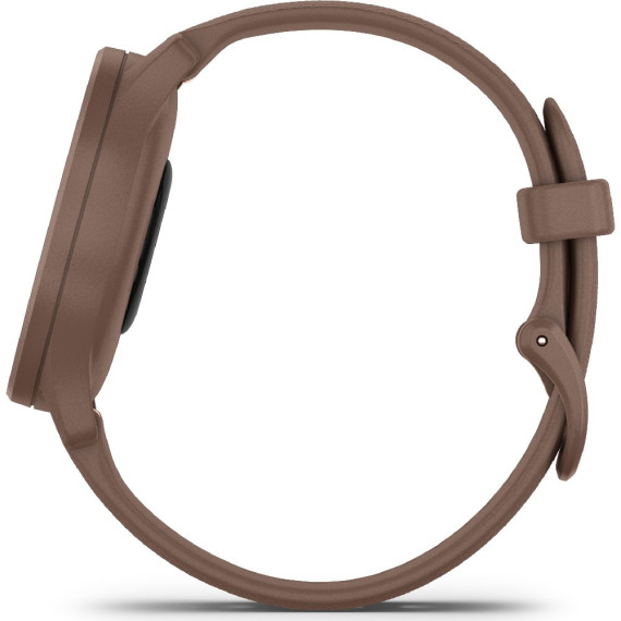 Garmin Vivomove Sport Cocoa Case and S. Band w. P. Gold Accents (010-02566-02)