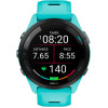 Garmin Forerunner 265 Black Bezel w. Aqua Case and Aqua/Black Silicone Band (010-02810-02/12/52)
