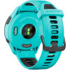 Garmin Forerunner 265 Black Bezel w. Aqua Case and Aqua/Black Silicone Band (010-02810-02/12/52)