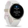 Garmin vivoactive 5 Cream Gold Aluminum Bezel with Ivory Case and Silicone Band (010-02862-11)