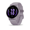 Garmin vivoactive 5 Metallic Orchid Aluminum Bezel with Orchid Case and Silicone (010-02862-13/53)