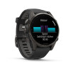 Garmin Fenix 8 43mm AMOLED Sapphire Carbon Gray DLC Tit. w. Black/Pebble Gray S. Band (010-02903-20/21/28)