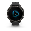 Garmin Fenix 8 43mm AMOLED Sapphire Carbon Gray DLC Tit. w. Black/Pebble Gray S. Band (010-02903-20/21/28)