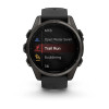 Garmin Fenix 8 43mm AMOLED Sapphire Carbon Gray DLC Tit. w. Black/Pebble Gray S. Band (010-02903-20/21/28)