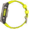 Garmin Fenix 8 51mm Solar Sapphire Titanium w. Amp Yellow/Graphite Silicone Band (010-02907-20/21)