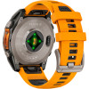 Garmin Fenix 8 51mm AMOLED Sapphire Titanium w. Spark Orange/Graphite Silicone Band (010-02905-10/11/53)