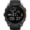 Garmin Fenix 8 51mm AMOLED Slate Gray with Black Silicone Band (010-02905-00)