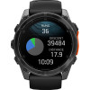 Garmin Fenix 8 51mm AMOLED Slate Gray with Black Silicone Band (010-02905-00)