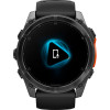 Garmin Fenix 8 51mm AMOLED Slate Gray with Black Silicone Band (010-02905-00)