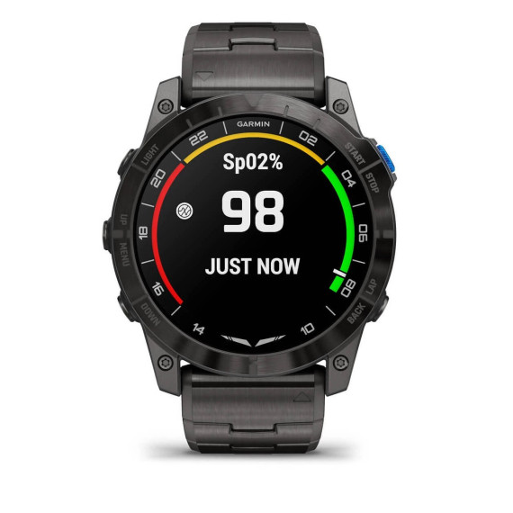 Garmin D2 Mach 1 Pro with Vented Titanium Bracelet (010-02804-80/81)