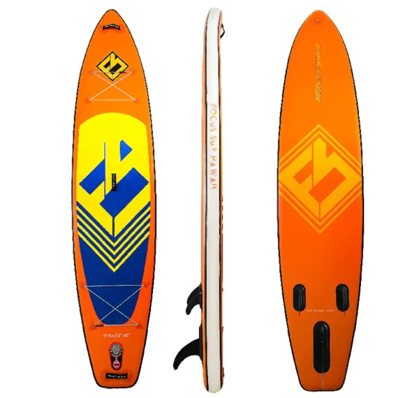 Сапборд Focus SUP Hawaii OBY 11'6" x 33" x 6" — надувна дошка для САП серфінгу, sup board