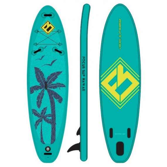 Сапборд Focus Sup Hawaii ISUP-R 10'6"х32"х6" Palm — надувна дошка для САП серфінгу, sup board