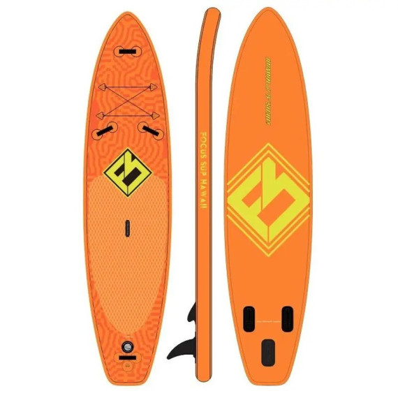 Сапборд Focus Sup Hawaii ISUP-R 10'6"х32"х5" OBY — надувна дошка для САП серфінгу, sup board