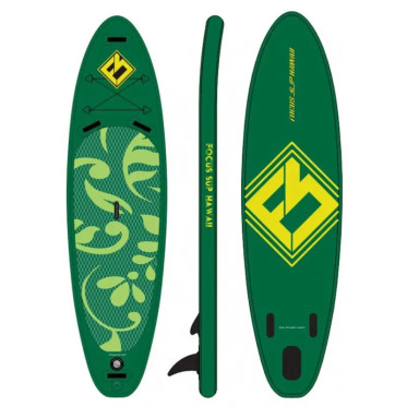 Сапборд Focus Sup Hawaii ISUP-R 12'6"х32"х6" Jungle — надувна дошка для САП серфінгу, sup board