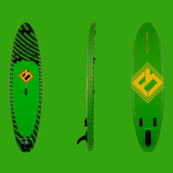 Сапборд Focus Sup Hawaii ISUP-R 12'6"х32"х6" Green — надувна дошка для САП серфінгу, sup board