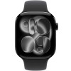 Apple Watch Series 11 GPS 46mm Jet Black Alu. Case w. Black S. Band - XL (MEW84+MXM53)