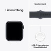 Apple Watch SE 3 GPS 40mm Midnight Alu. Case w. Midnight S. Band - M/L (MEHC4)