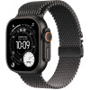 Apple Watch Ultra 3 GPS + Cellular 49mm Black Tit. Case w. Black Tit. Milanese Loop - Large (MF1T4)