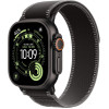 Apple Watch Ultra 3 GPS + Cellular 49mm Black Tit. Case w. Black/Charcoal Trail Loop - S/M (MF1D4)