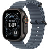 Apple Watch Ultra 3 GPS + Cellular 49mm Black Tit. Case w. Anchor Blue O. Band (MF254+MGCJ4)