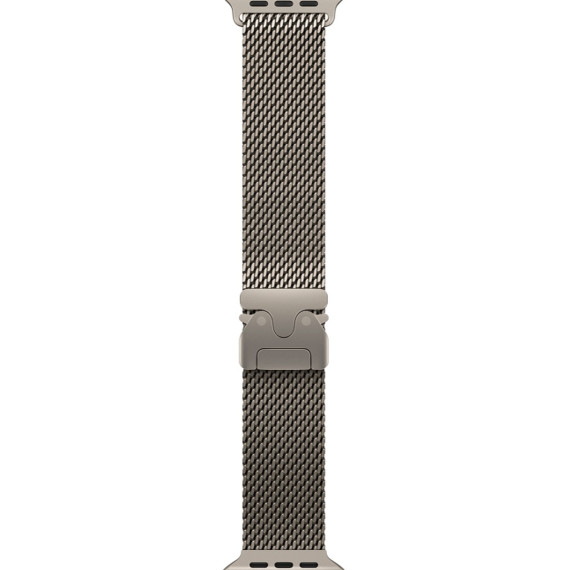 Apple Watch Ultra 3 GPS + Cellular 49mm Natural Tit. Case w. Natural Tit. Milanese Loop - Medium (MEWY4)