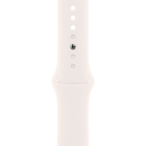 Apple Watch Series 11 GPS 46mm Rose Gold Alu. Case w. Light Blush S. Band - M/L (MEV74)