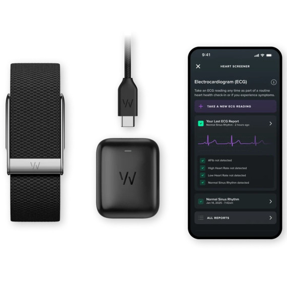 Фитнес-браслет WHOOP MG Life Obsidian/Titanium - 12-Month Membership (973-002-000)