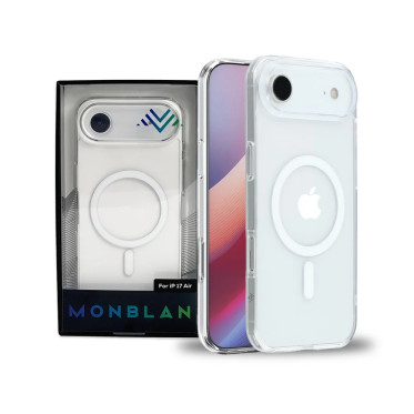 Чохол Monblan для iPhone 17 Air [MMC17A] Magnetic Crystal Series (Transparent)