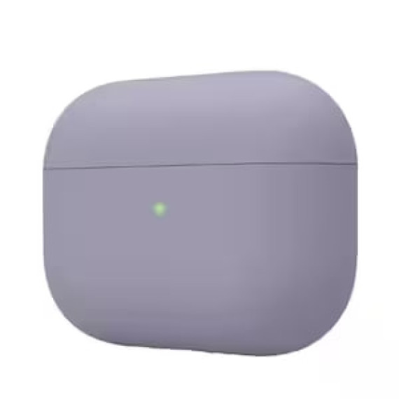 Силиконовый чехол EGGO для AirPods Pro 3 (lavender gray)