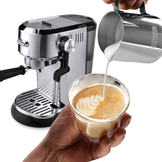 Рожкова кавоварка еспресо Delonghi Dedica Maestro Plus Espresso Machine EC950M