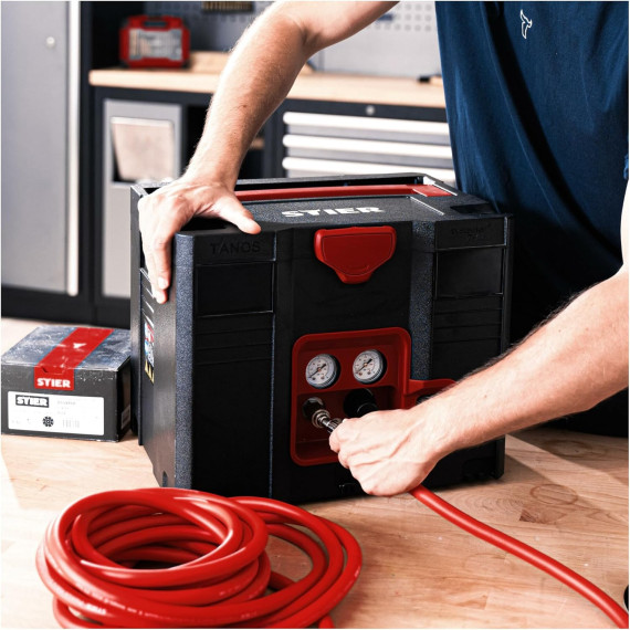 Безмасляний компресор STIER Systainer SKT 160-8-6