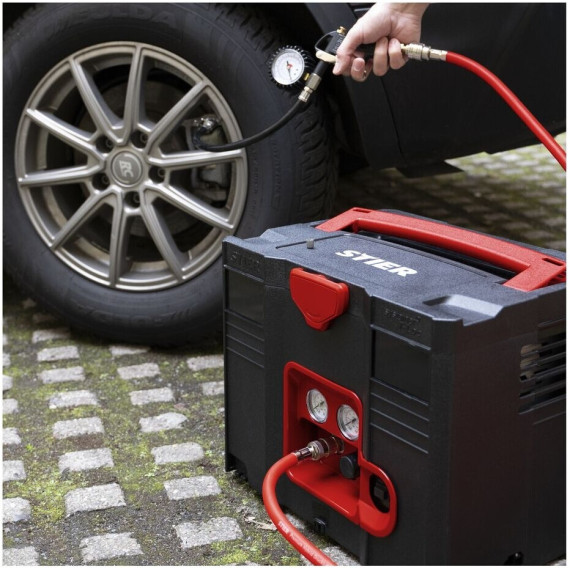 Безмасляний компресор STIER Systainer SKT 160-8-6