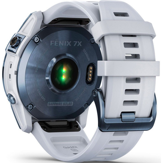 Garmin Fenix 7X Sapphire Solar M. Blue DLC Titanium w. Whitestone Band (010-02541-14/15) Б/У
