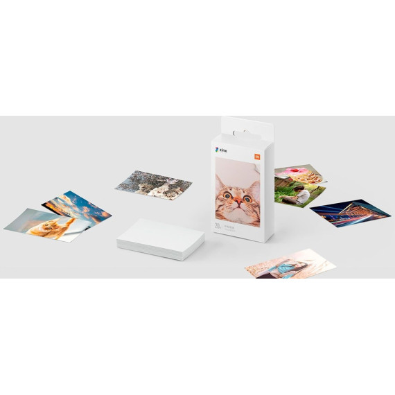 Фотобумага Xiaomi Mi Pocket Print Instant Photo Paper 5x7,6см 287/20 (TEJ4019GL)