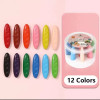 Восковые Мелки Xiaomi Youpin Chat Rabbit Modeling Crayons 12 Colors (NJW025-1/6976507020244)