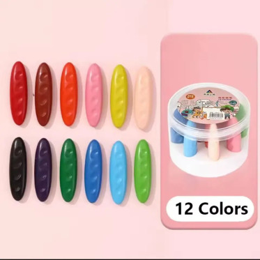 Восковые Мелки Xiaomi Youpin Chat Rabbit Modeling Crayons 12 Colors (NJW025-1/6976507020244)